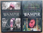 Wampir Maskarada Kły zimy 1 i 2 i Świat Mroku Szkarłatna odwilż jak nowe 
