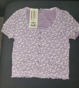 Bluzka new yorker fb Sister lawendowa top roz  s xs xxs 866650