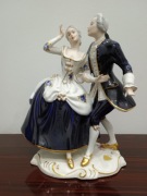 Tańcząca para Royal Dux figurka porcelanowa 