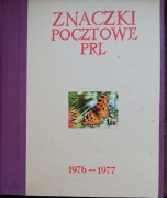 Klaser jubileuszowy TOM XII 1976 - 1977r znaczki 2x niestemplowane