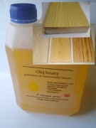 Olej lniany do konserwacji drewna, gotowany 5 l.