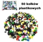 Kołki/Spinki plastikowe do osłon i tapicerki 50szt