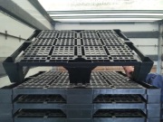 Półpalety plastikowe 60x80 