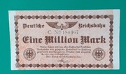 Banknot 1000000 marek, 1923 , Niemcy