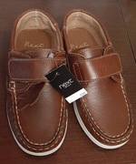 Nowe, skórzane buty chłopięce NEXT (r.28,17cm)