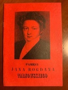 Pamięci Jana Bogdana Tarnowskiego /Kraków 1850r