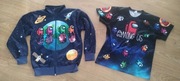 Komplet bluza  i bluzka rozmiar  140 (1)