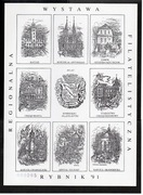 Winietka - Wystawa Filatelistyczna, 40 lat PZF RYBNIK 1991r.