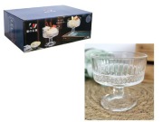 pucharek 6szt. szklany 220ml do deserów lodów 10,9,5cm SZC-2413