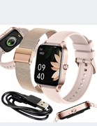 SMARTWATCH ZEGAREK DAMSKI POLSKIE MENU PL ROZMOWY POWIADOMIENIA DLA KOBIETY