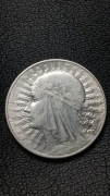 10 złotych 1933 srebro, Głowa Kobiety, Polonia