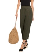 Piekne spodnie kuloty w kolorze khaki r42 