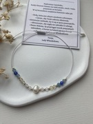 Bransoletka perła perełka bridgerton cytryn kwarc awenturyn akwamaryn