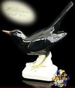 Schwarzburger W. Neuhauser Kos figurka ptak sygnowane 21 cm