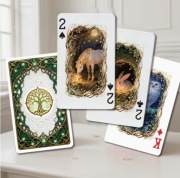 Kolekcjonerska talia kart "królestwo zwierząt, motyw Magicznego Lasu"