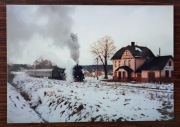 PAROWÓZ STACJA LIPINY ODRZAŃSKIE - zdjęcie