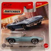 MATCHBOX 1963 CHEVY CORVETTE 83 /125 C0859 RESORAK 