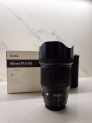 Obiektyw Sigma Art 85mm f/1.4 DG HSM Canon EF