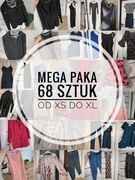 Mega paka ubrań damskich mix XS-XL  firmówki do dalszej odsprzedaży