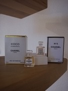 Chanel Perfumy Zestaw Miniatury Oryginalne