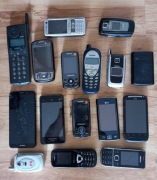 Telefon komórkowy stary zestaw 16 sztuk 