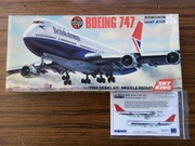 Boeing 747-100 1/144 AIRFIX 08170+kalkomanie DrawDecals kompletny! OPIS!