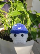 Pluszak muchomorek grzybek maskotka pomysł na prezent dekoracja