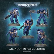 5 SM Assault Intercessors sprue/wypraska (Indomitus Box / push-fit)