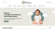 Sklep Internetowy - branża artykuły dla niemowląt i mam