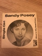 Sandy Posey - Single Girl/ Blue Is My Best Colour. Vinyl Vintage,7.