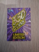 karta piłkarska limited edition 350 coins panini fifa 365