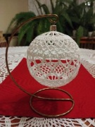 1 Bombki na szydełku 10 cm