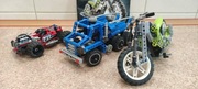 Lego technic zestawy 8415 8291 42073 Motocykl ciężarówka auto