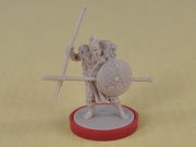 BLOOD RAGE orginalna figurka: wojownik klanu Wilka