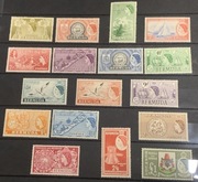 Bermudy 1953 QEII - Klasyczny Zestaw do 1 Funta. ( Ptaki i Budynki )