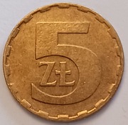 5 zł złotych 1984 r.  ładna