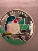 Srebrna moneta 10 Pesos Kuba – Cartacuba – Seria Fauna del Caribe
