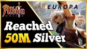 Albion Online Europa Silver Srebro 50M 50.000.000
