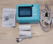 Aparat natychmiastowy dla dzieci Model S7 |Kamera + Drukarka + 3 Rolki NOWY