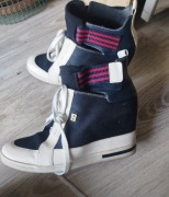 Tommy Hilfiger sneakersy botki buty na koturnie 39
