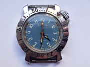 zegarek Wostok z lat 1960-ch w oryginalnym etui, 17 kamieni