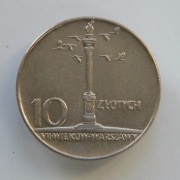 Mała Kolumna 10zł 1966