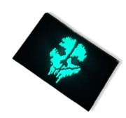 Rzep naszywka Call of Duty z Fluorescencyjnym Motywem 