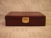 Kosmetyczka z lat 50/60 skórzana - Stan BDB