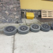 4 x Felgi stalowe, średnica 15, rozstaw śrub 5x108