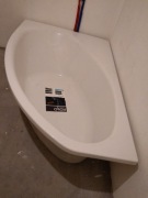 WANNA ASYMETRYCZNA ELIPSO 150X100 LEWA