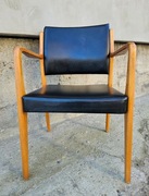 *Duński fotel vintage mid-century modern design z lat 50.-60. XXw*