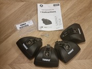 Thule Rapid System 753 4x stopy + 4x zamki i kluczyk