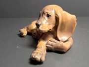 Piekna Figura Allach Piesek Lezacy Nr 1