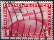 Znaczek pocztowy Zeppelin z 1933r.-Chicago Route .